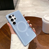 Honeycomb Heat Dissipation Magnetic Case for Samsung