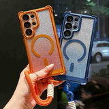 Shockproof Magnetic Lanyard Case for Samsung