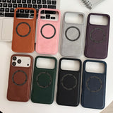 Magnetic Shockproof Leather Case for iphone