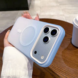 Magnetic Shockproof Two-Tone Gradient Case for iphone