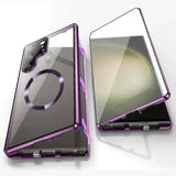 Metal Magnetic Privacy Shell‑Film Integrated Case for Samsung