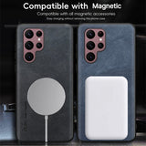 Shockproof Magnetic Leather Case for Samsung
