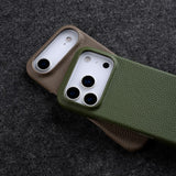 Genuine Leather Magnetic Case for iphone