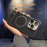 Magnetic Hollow Cooling Kickstand Case for iphone