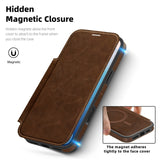 Shockproof Magnetic Flip Case for iphone
