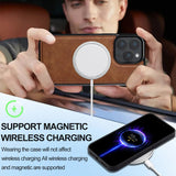Detachable Magnetic 2-in-1 Leather Card Holder Case for iphone
