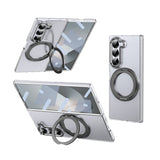 Magnetic One‑Piece Case With Screen Protector &  Rotating Stand for Samsung Z Fold