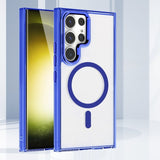 Clear Shockproof Magnetic Case for Samsung