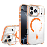 Clear Magnetic Hidden Kickstand Case for iphone