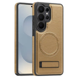 Magnetic Anti-Drop Leather Case with Stand for Samsung