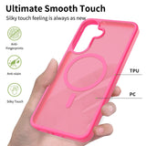 Soft Touch Magnetic Shockproof Case for Samsung