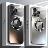 Magnetic Titanium Metallic Matte Case for iphone
