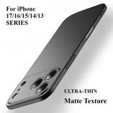 Slim Matte Hard PC Case for iphone