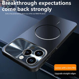 Magnetic Large Window Cell Case for iphone