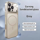 Luxury Magnetic Matte Case for iphone