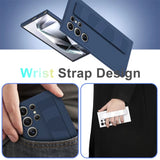 Silicone Elastic Wrist Strap Matte Case for Samsung