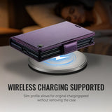 Leather Flip Wallet Stand Case for Samsung Z Fold