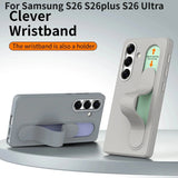 Shockproof Full Cover Hidden Wrist Strap Case for Samsung