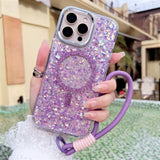 Glitter Magnetic Full‑Cover Shockproof Case for iphone
