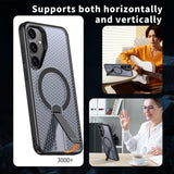 Honeycomb Cooling Magnetic Kickstand Case for Samsung