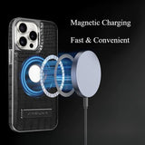 Magnetic Shockproof Leather Texture Case for iphone