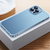 Full‑Coverage Snap Magnetic Alloy Frame Case for iphone