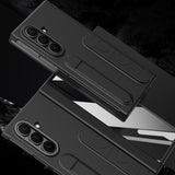 All‑in‑One Shell‑Film Case, Wristband Stand Hinge Pen Slot & Pen for Samsung Z Fold