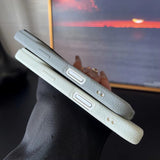 Frosted Hit Color Lichee Pattern Magnetic Case for iphone