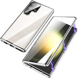 Glossy Metal Magnetic Shockproof All‑in‑One Shell‑Film Case for Samsung