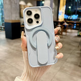 Magnetic Silicone Wrist Strap Kickstand Case for iphone