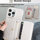 Shockproof Leather Case with Multi‑Function Card Holder for Samsung