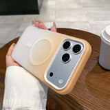 Magnetic Shockproof Two-Tone Gradient Case for iphone