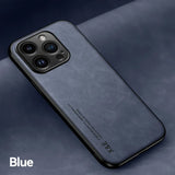Magnetic Luxury Leather Case for iphone
