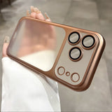 Matte Electroplated PC Ultra-Thin Shockproof Case for iphone