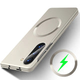 Ultra Thin Matte Metallic Magnetic Case for Samsung