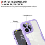 Clear Full‑Coverage Shockproof All‑in‑One Shell‑Film Case for iphone