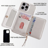 Shockproof Leather Case with Multi‑Function Card Holder for Samsung