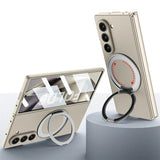 Rotating Magnetic Ring Frosted Case for Samsung