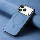 Solid‑Color Magnetic Full Cover Shockproof Case for iphone