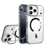 Clear Magnetic Hidden Kickstand Case for iphone