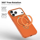 Tech Fabric Magnetic Rotating Stand Case for iphone
