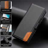 Leather Flip Wallet Stand Case for Samsung Z Fold
