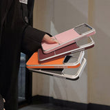 Simple Leather Shockproof Case for iphone