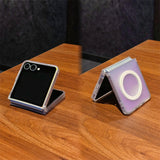 Matte Laser Gradient Magnetic Case for Samsung Z Flip