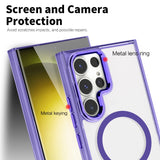 Clear Shockproof Magnetic Case for Samsung