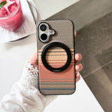 Magnetic Full Wrap Shockproof Rotatable Kickstand Case for iphone