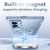 Magnetic Dual‑Hinge Pen Slot Full‑Cover Case for Samsung Z Fold