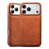 Leather Card Holder Stand Case for iphone