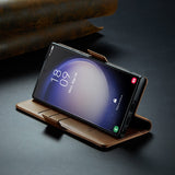 Business-Style Leather Flip Case for Samsung