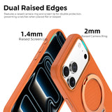 Tech Fabric Magnetic Rotating Stand Case for iphone